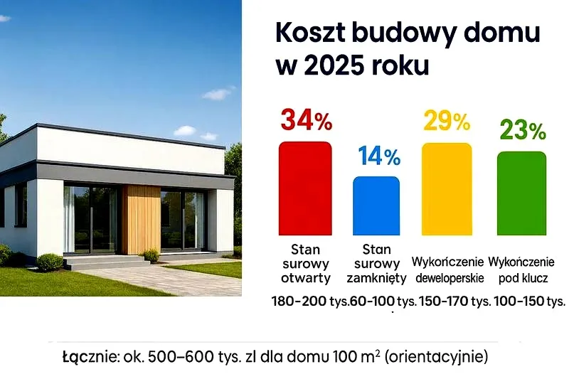 Ile kosztuje budowa domu w stanie deweloperskim? Przewodnik po wydatkach i ukrytych kosztach
