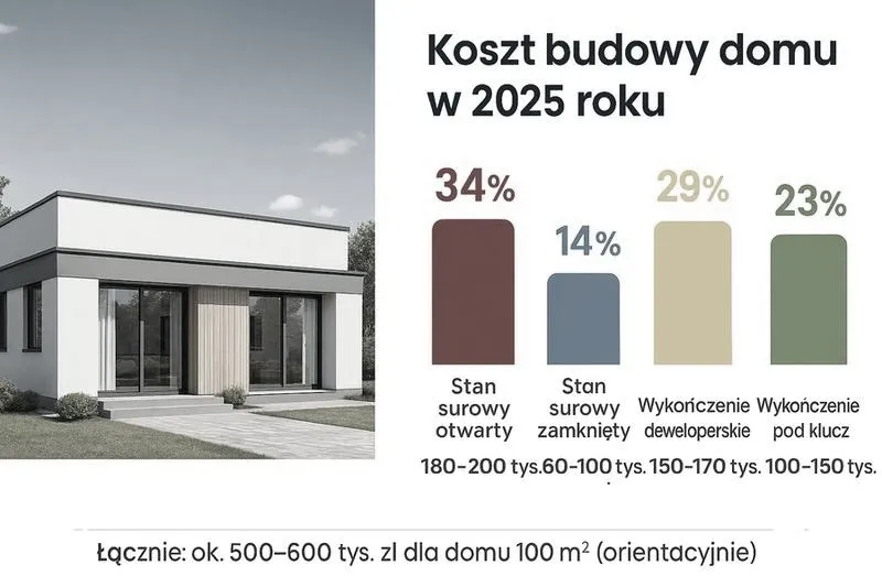 Jakie są realne koszty budowy domu o powierzchni 130m2?