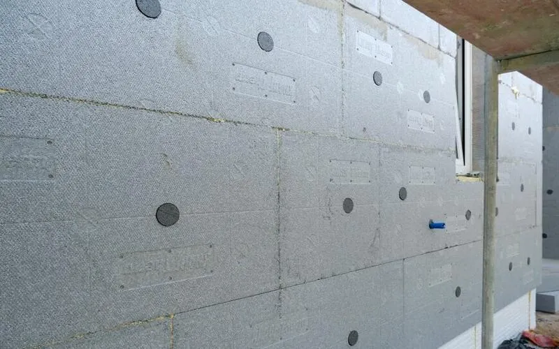 Kołkowanie styropianu na suficie