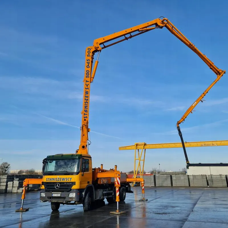 Koszt godziny pracy pompy do betonu