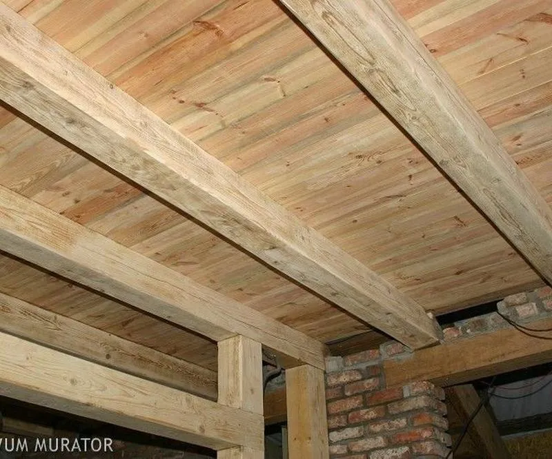 Materiały do stropu drewnianego