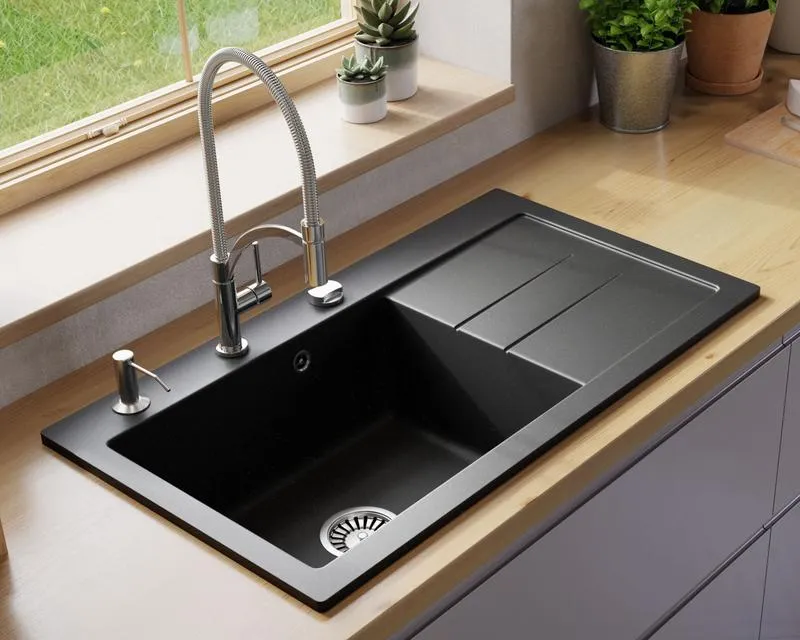 Montaż zlewu granitowego krok po kroku