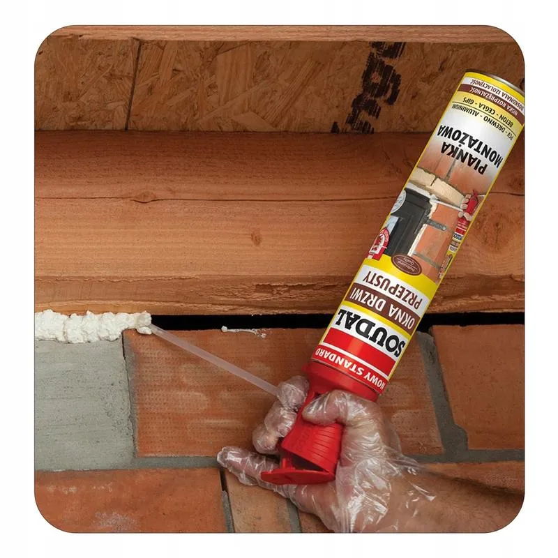 Pianka do uszczelniania styropianu