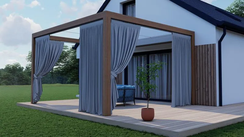 Prywatność na tarasie