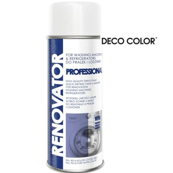 Przygotowanie powierzchni pralki przed malowaniem