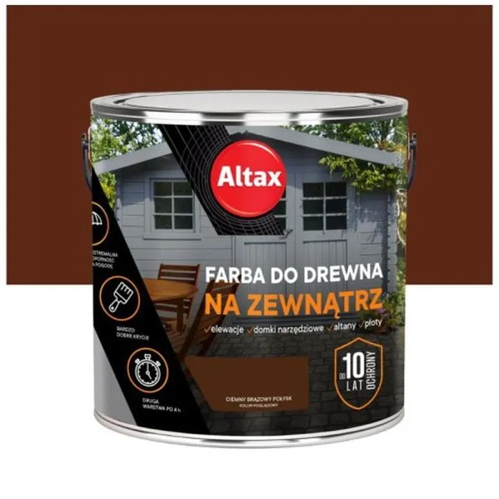 Rodzaje farb do drewna